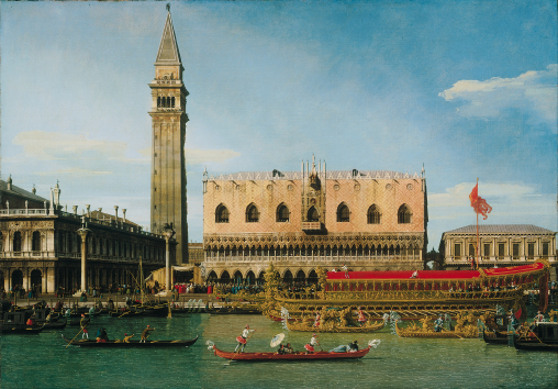 Bucintoro alla Festa della Sensa - Canaletto