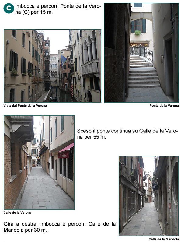 Ponte e Calle della Verona, Calle della Mandola