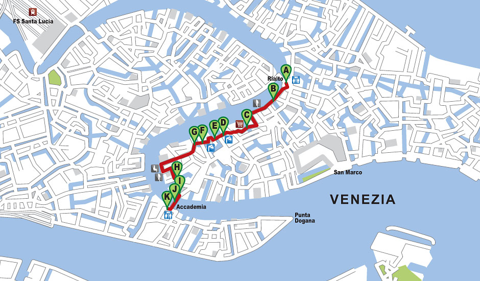 mappa itinerario d024