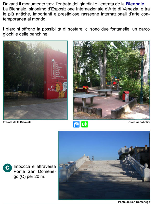 Biennale di Venezia d'Arte e d'Architettura, Giardini della Biennale, Padiglione, Padiglioni, Ponte San Domenego
