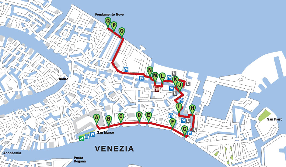 mappa itinerario c037